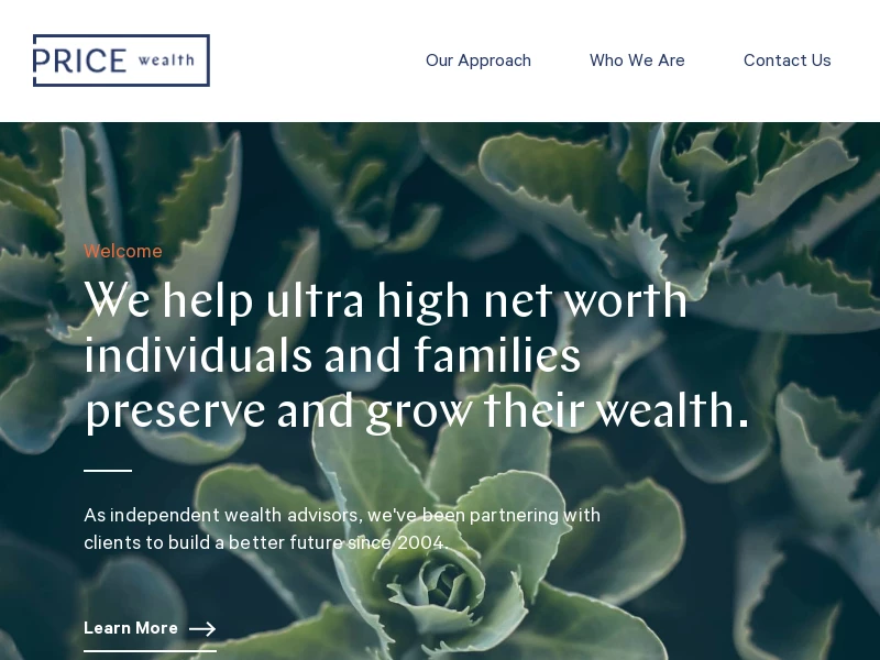 Homepage | Price Wealth