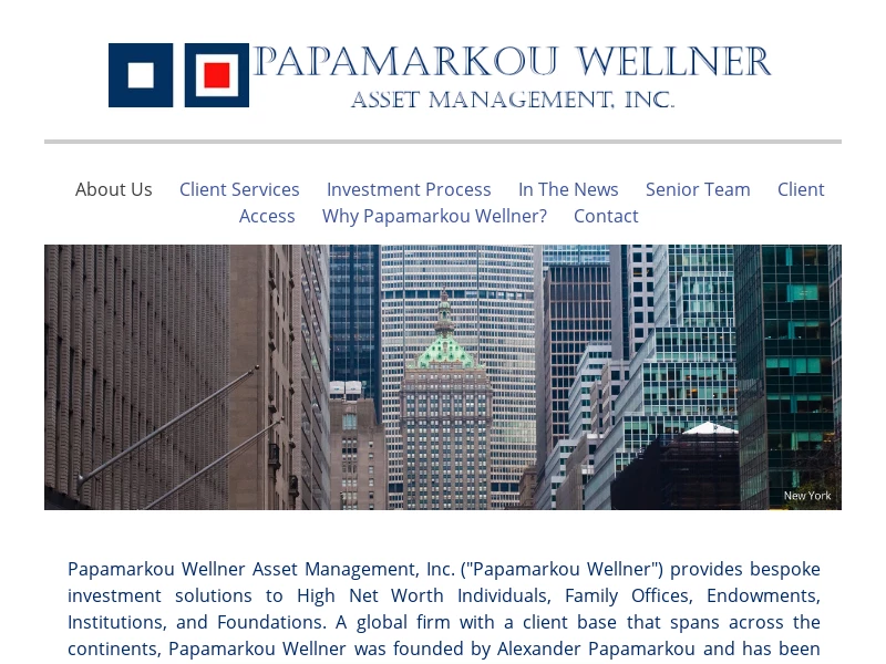 About Us | Papamarkou Wellner Asset Management
