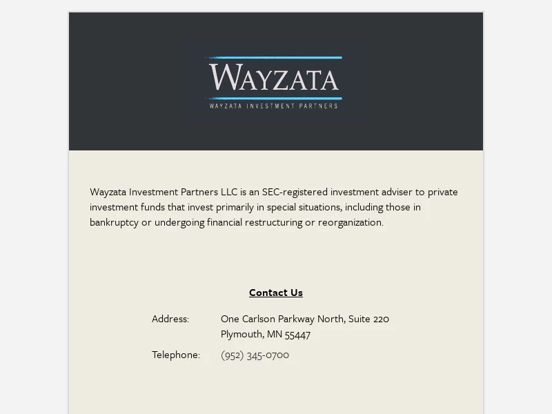 Wayzata Investment Partners