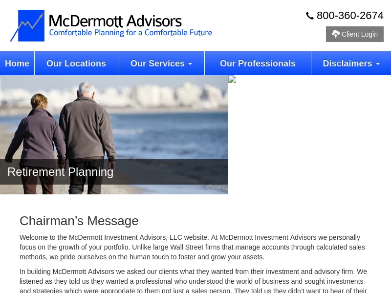 Top Rated Investment Advisors | McDermott Investment Advisors