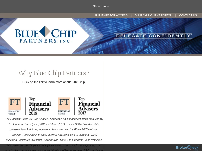 Financial Advisors | Blue Chip Partners - Farmington Hills, MI | Certified Financial Planners