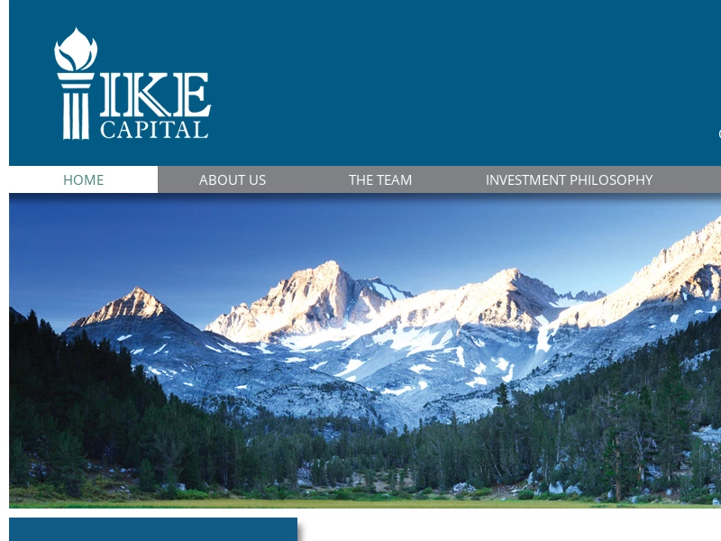 IKE Capital | Investment portfolios built on tradition and dedication