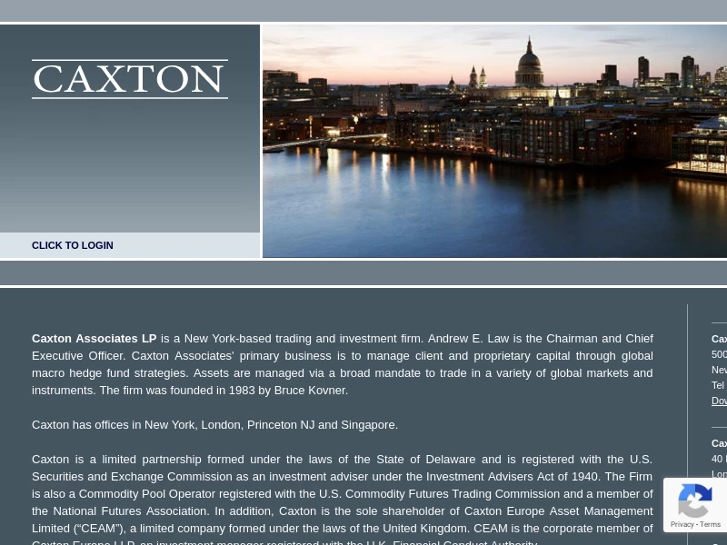 Caxton | Global Macro Hedge Fund