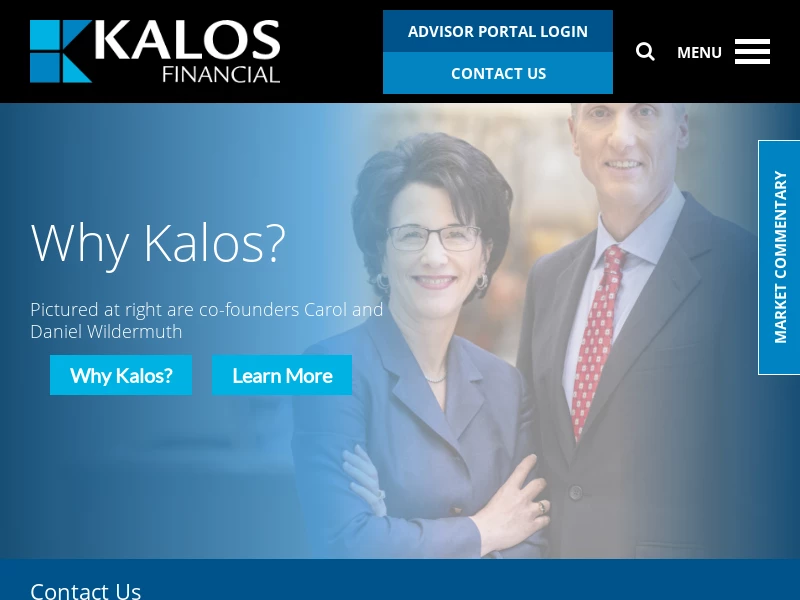 Log In ‹ Kalos Advisor Portal — WordPress