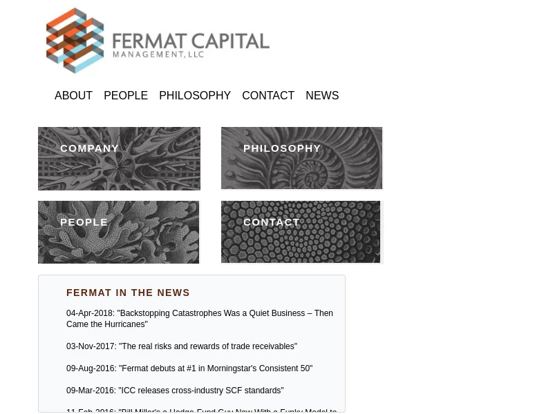 Fermat Capital Management | Alternative Investments