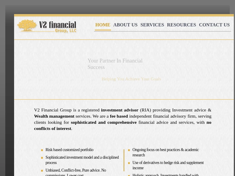 V2 financial Group, LLC