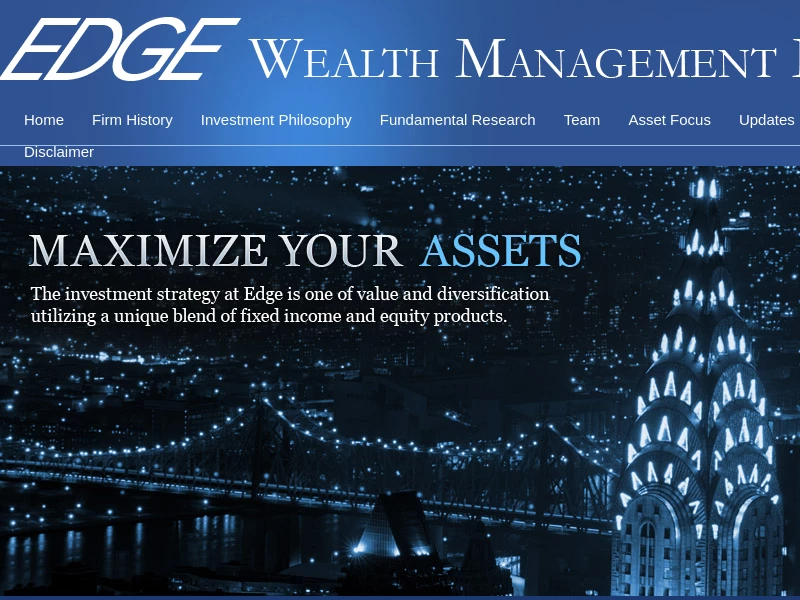 Edge Wealth Management LLC | Strategic Investment Management
