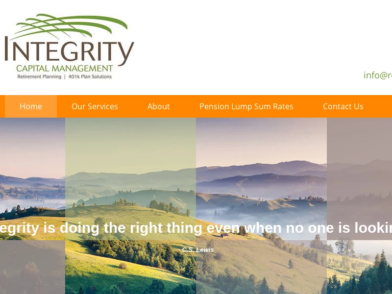 Home | Integrity Capital Management