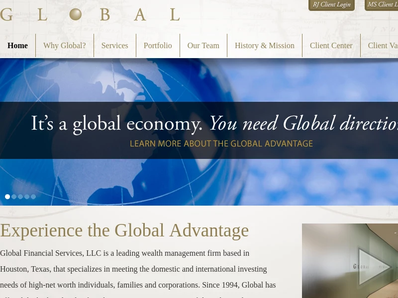 Global Financial Services – Wealth Management