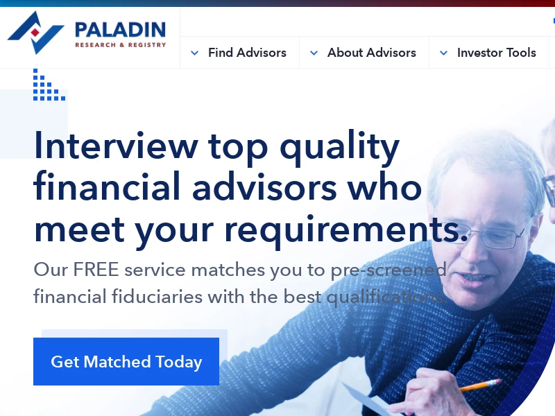 Homepage-Financial Advisors: Find, Research, Rate, and Monitor | PaladinRegistry.com