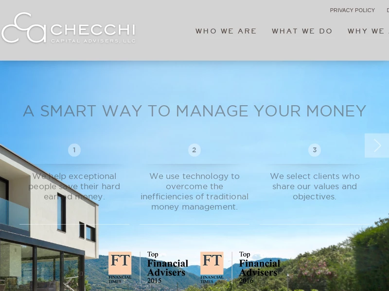CHECCHI – The Investor Before Investment
