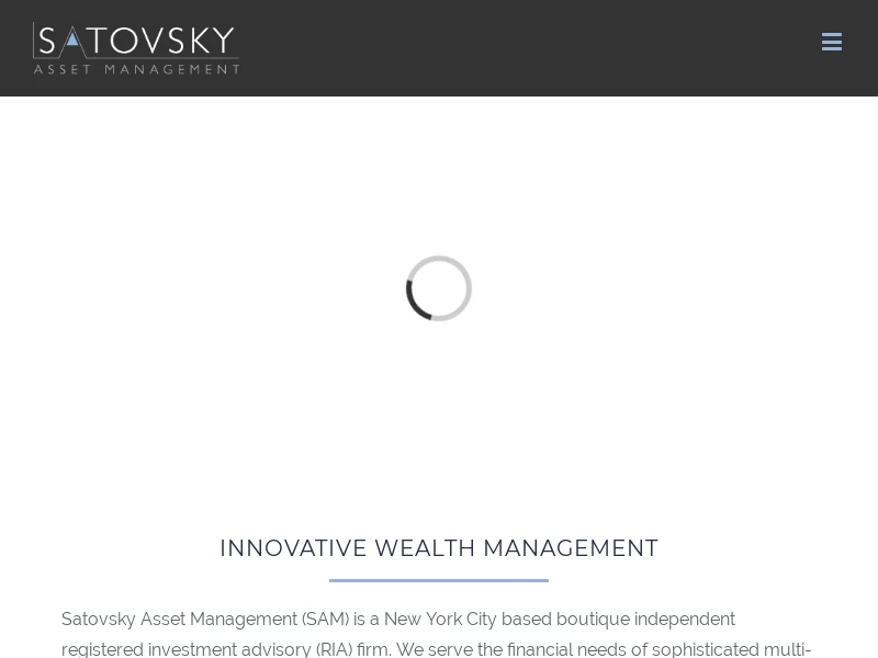 Satovsky Asset Management | Wealth Management | Financial Services