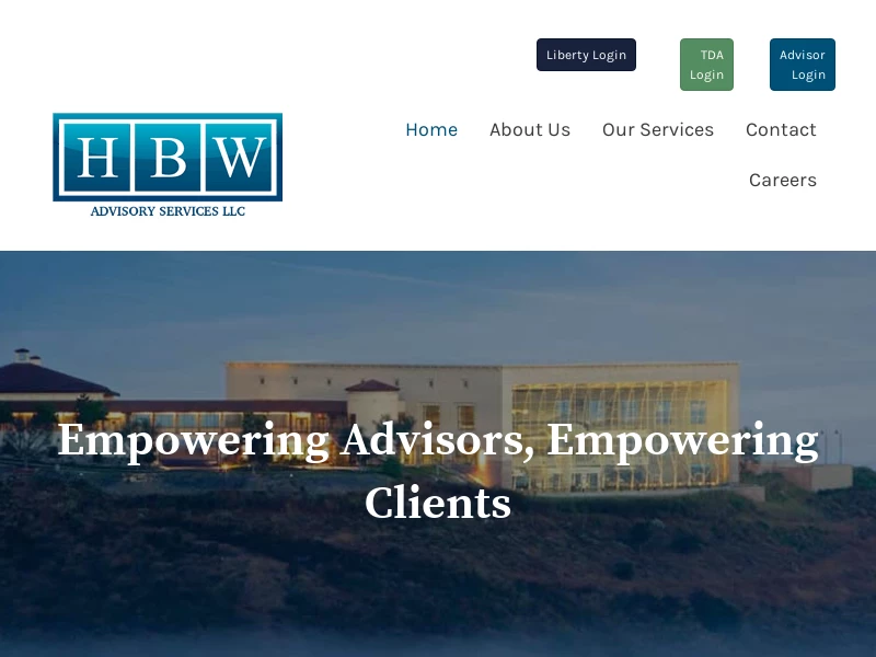 HBW Advisory Services – Empowering Advisors, Empowering Clients