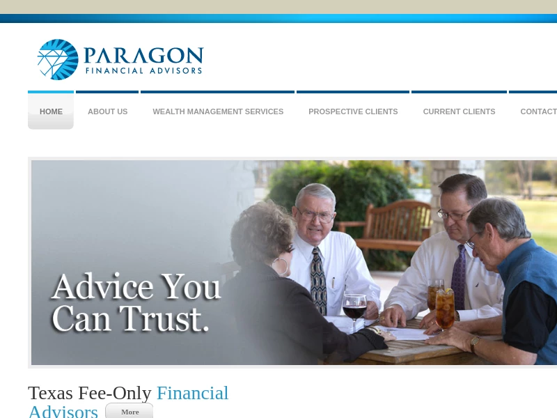 Paragon Financial Advisors • Fee-Only Wealth Management You Can Trust