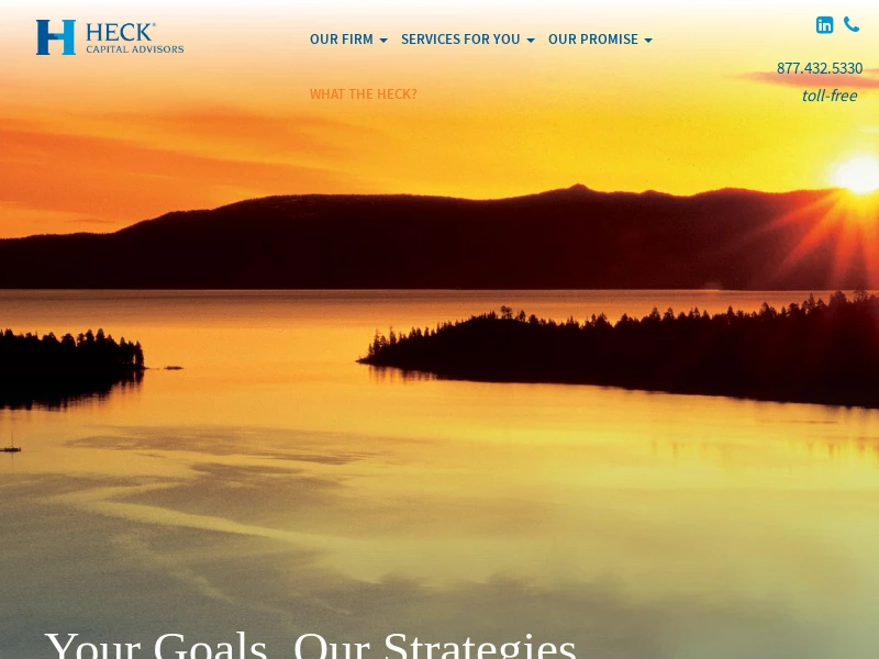 Finance & Investment Planning | Heck Capital Advisors WI
