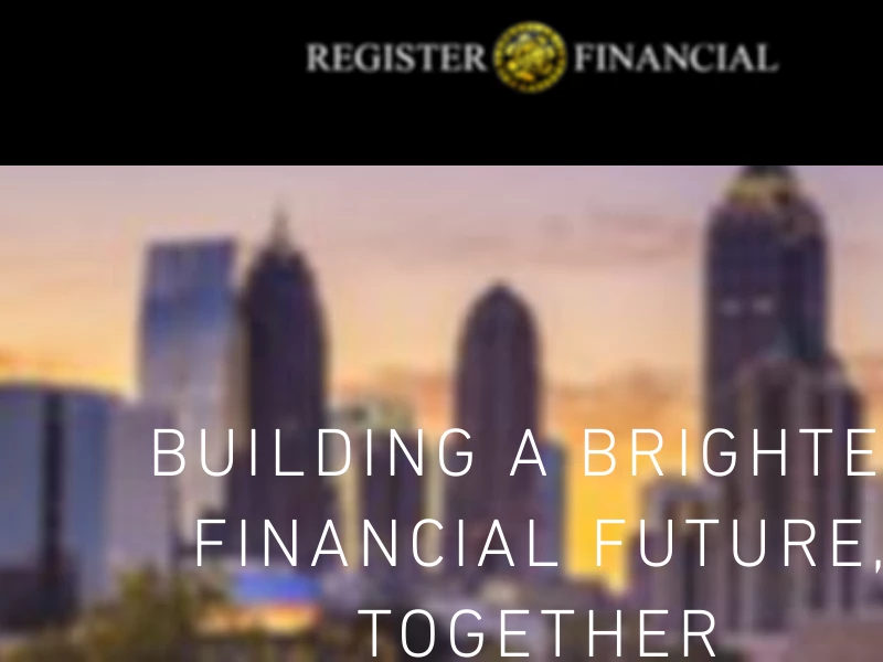 Register Financial | Expert Advisors For Your Finance Solutions