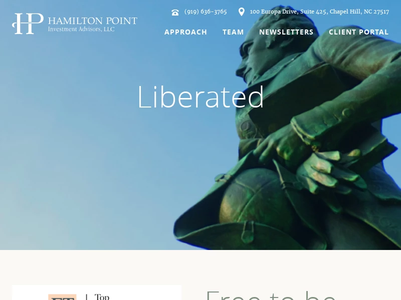 Home Page - Hamilton Point Investment Advisors | Chapel Hill, NC