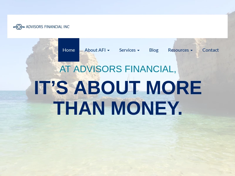 Home | Advisors Financial Inc.