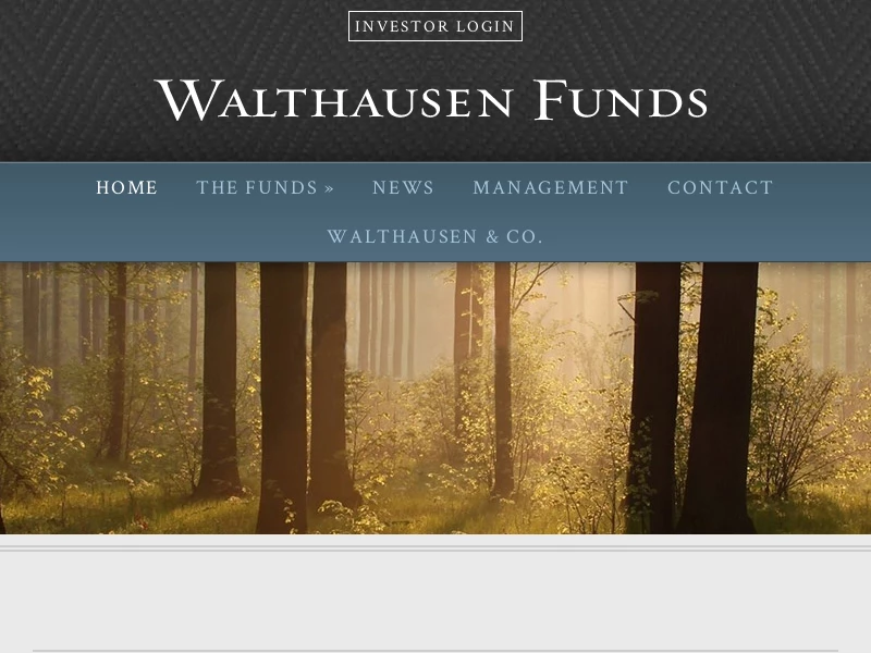 Home page - Walthausen Funds