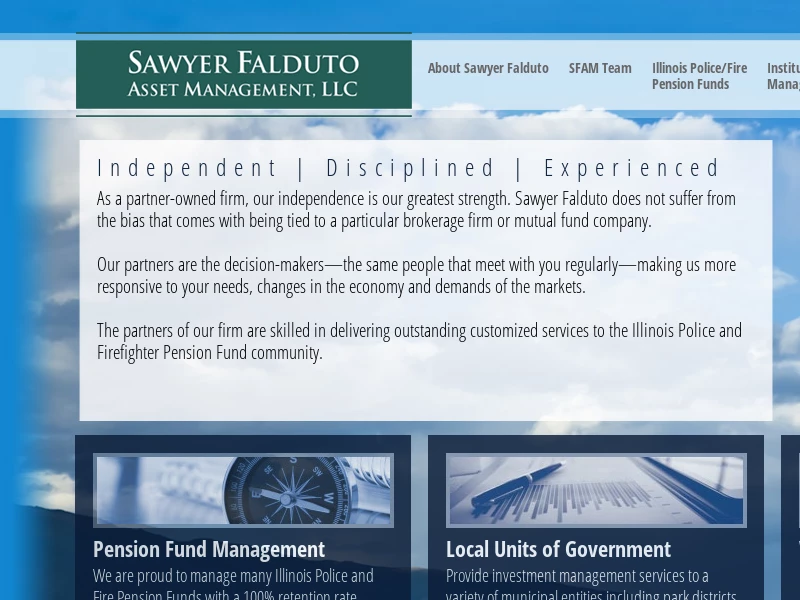 Welcome | Sawyer Falduto Asset Management