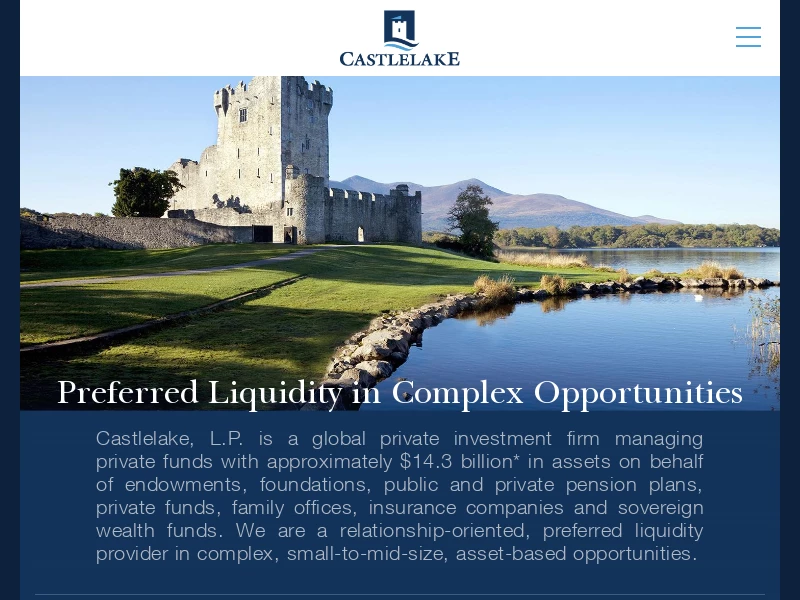 Castlelake - A Differentiated Global Alternative Investment Firm