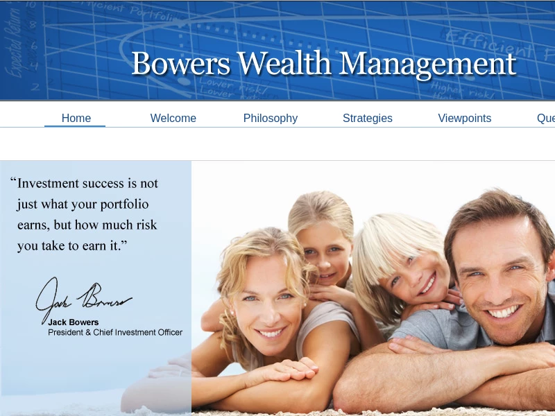 Bowers Wealth Management: Home