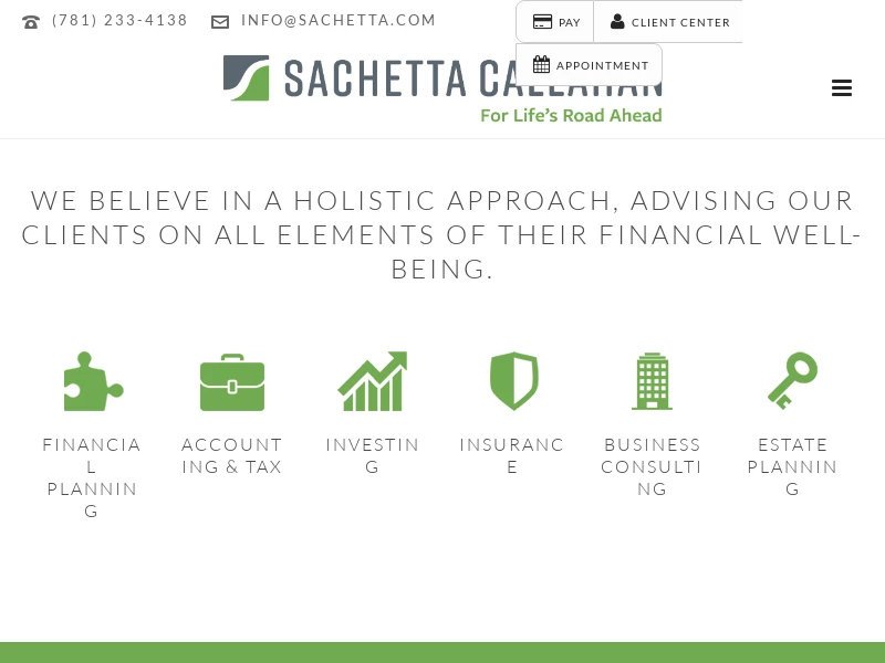 Sachetta | Financial Planning for Life's Road Ahead