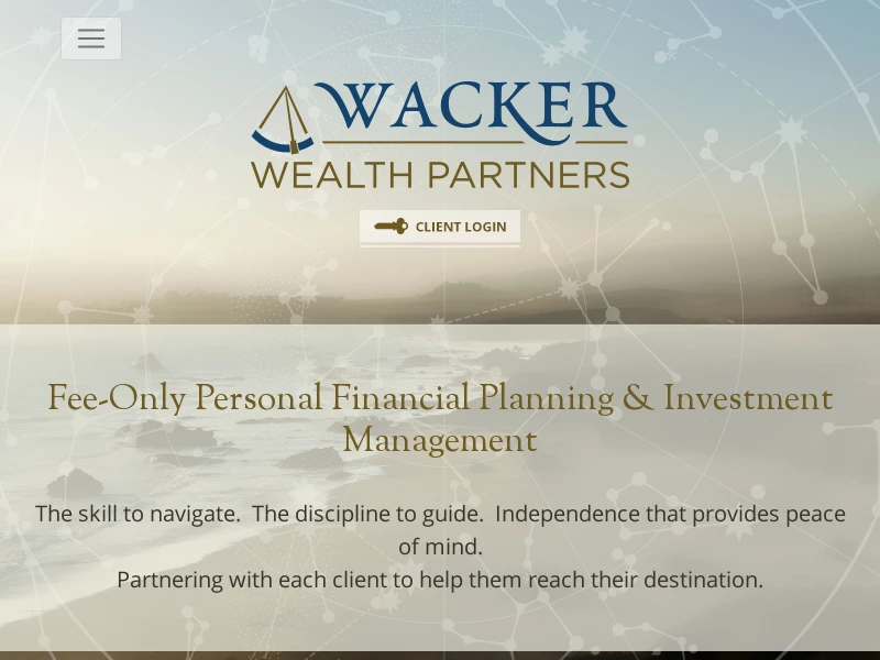 Wacker Wealth Partners | Financial Planning and Investment Management San Luis Obispo
