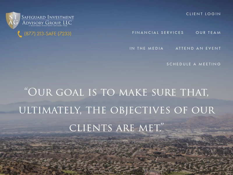 Need Financial Advice? We Can Help. | Safeguard Investment Advisory Group, LLC