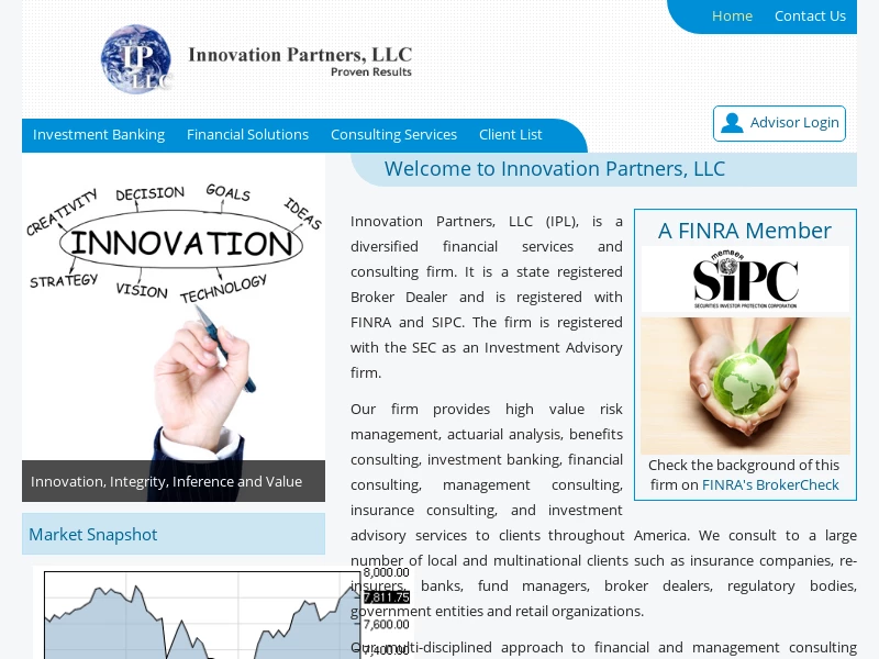 Welcome to Innovation Partners, LLC