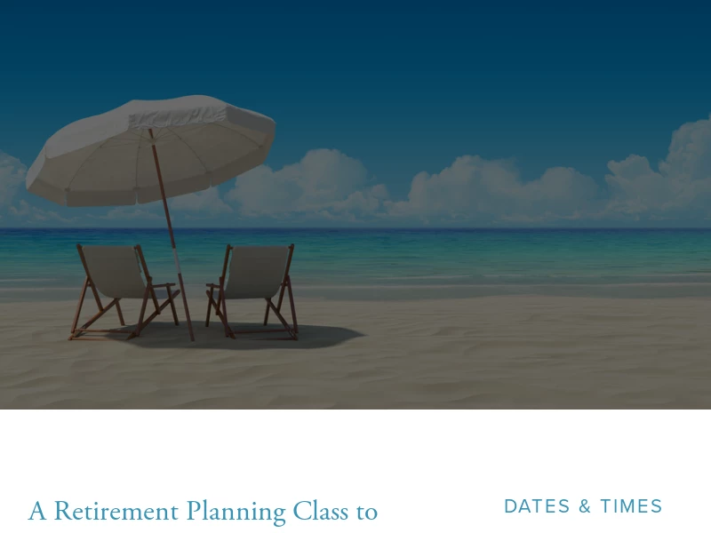 Retirement Class | Retirement Planning Classes & Workshops