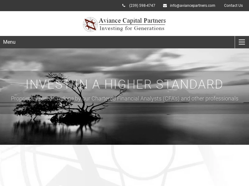 Aviance Capital Partners – Investing for Generations