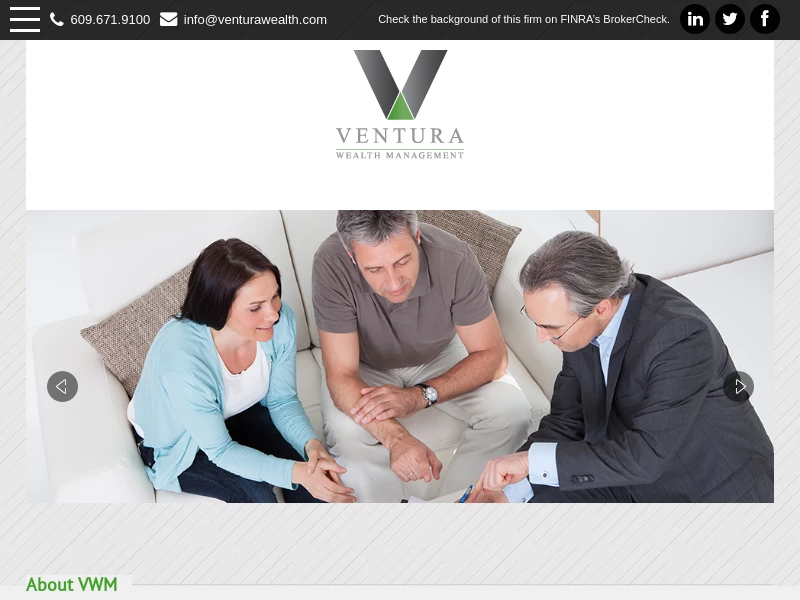 Ventura Wealth Management - Financial Planning for Individuals, Families, and Businesses in Yardley, PA