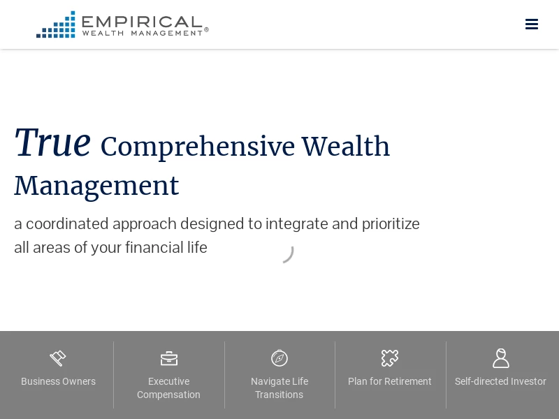 True Comprehensive Wealth Management | Empirical Wealth Management