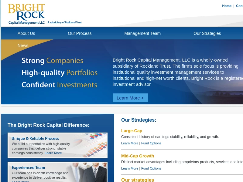 Bright Rock Capital Management, LLC - A Subsidiary of Rockland Trust