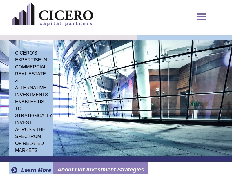 Strategic Alternative Investments - Cicero Capital Partners