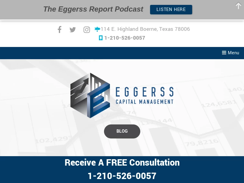 Eggerss Capital Management - Boerne | Registered Investment Advisor