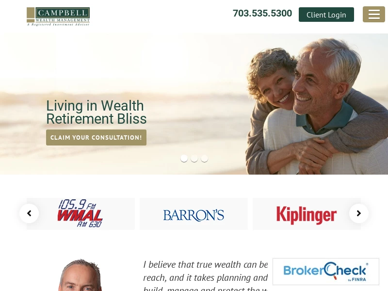 Campbell Wealth Management | Retirement Planning in Alexandria VA