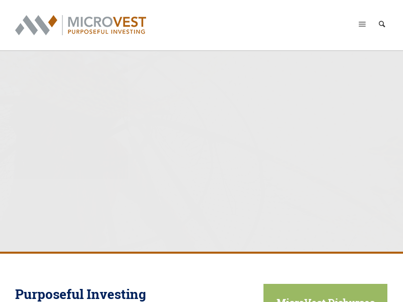 MicroVest - Purposeful Investing