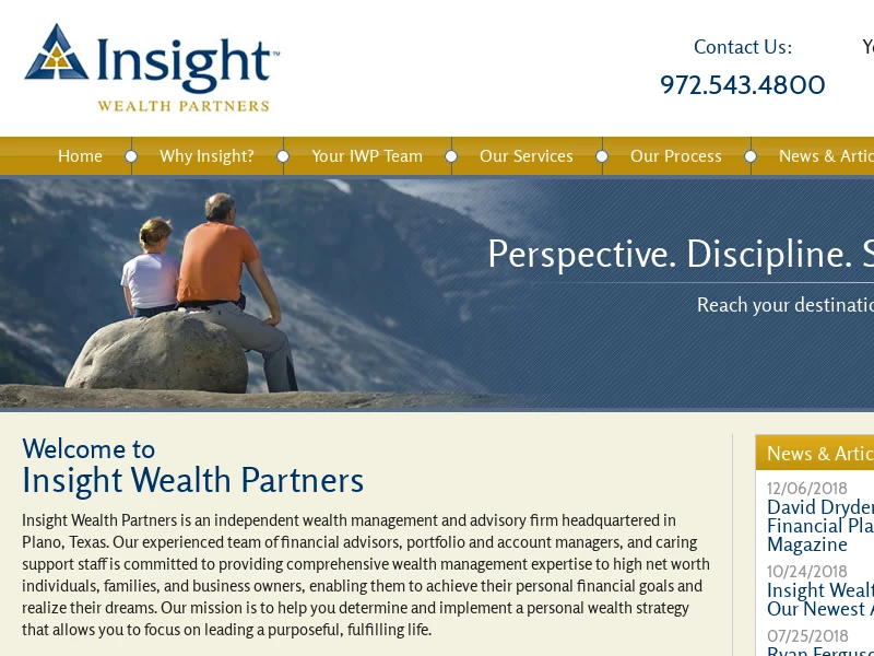 Financial Planning & Management | Insight Wealth Partners | Plano, TX