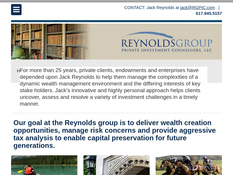 Reynolds Group | Private Investment Counselors™