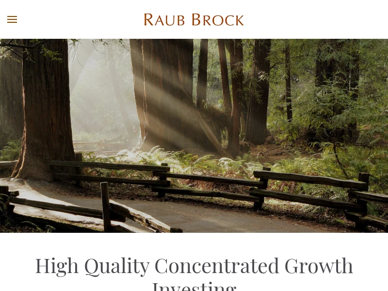 Raub Brock Capital Management