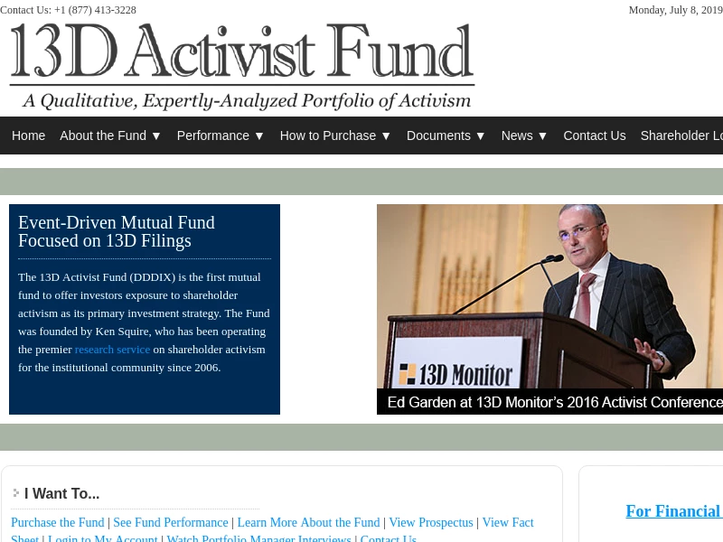 13D Activist Fund