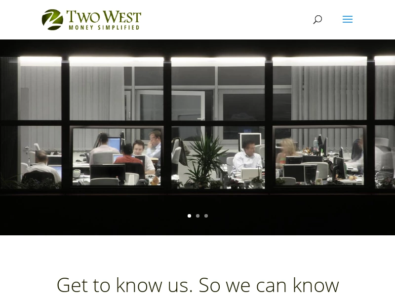 Two West Advisors | Retirement Plan Consulting | Financial Wellness | Wealth Management