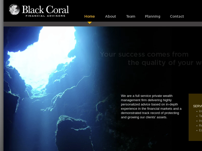 Home | Black Coral Financial Advisors