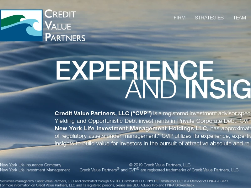 Credit Value Partners - High Yielding & Opportunistic Private Credit