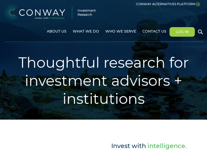 Conway Investment Research, LLC - Invest with intelligence