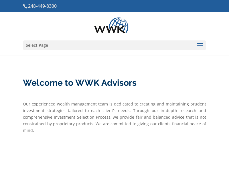 WWK Advisors | Registered Investment Advisor