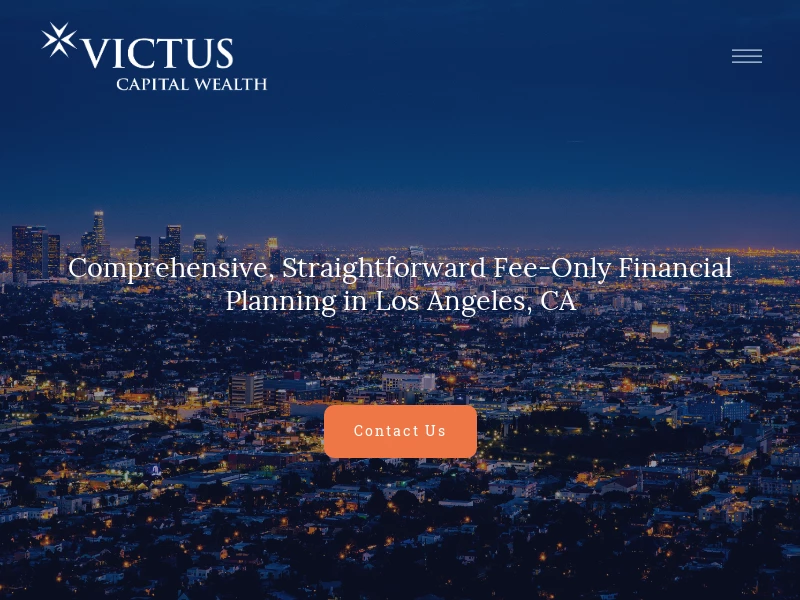 Fee-Only Financial Planning in Los Angeles, CA — Victus Capital Wealth