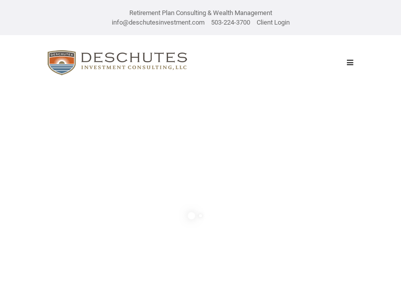 Deschutes Investment Consulting – Retirement plan consulting and wealth management